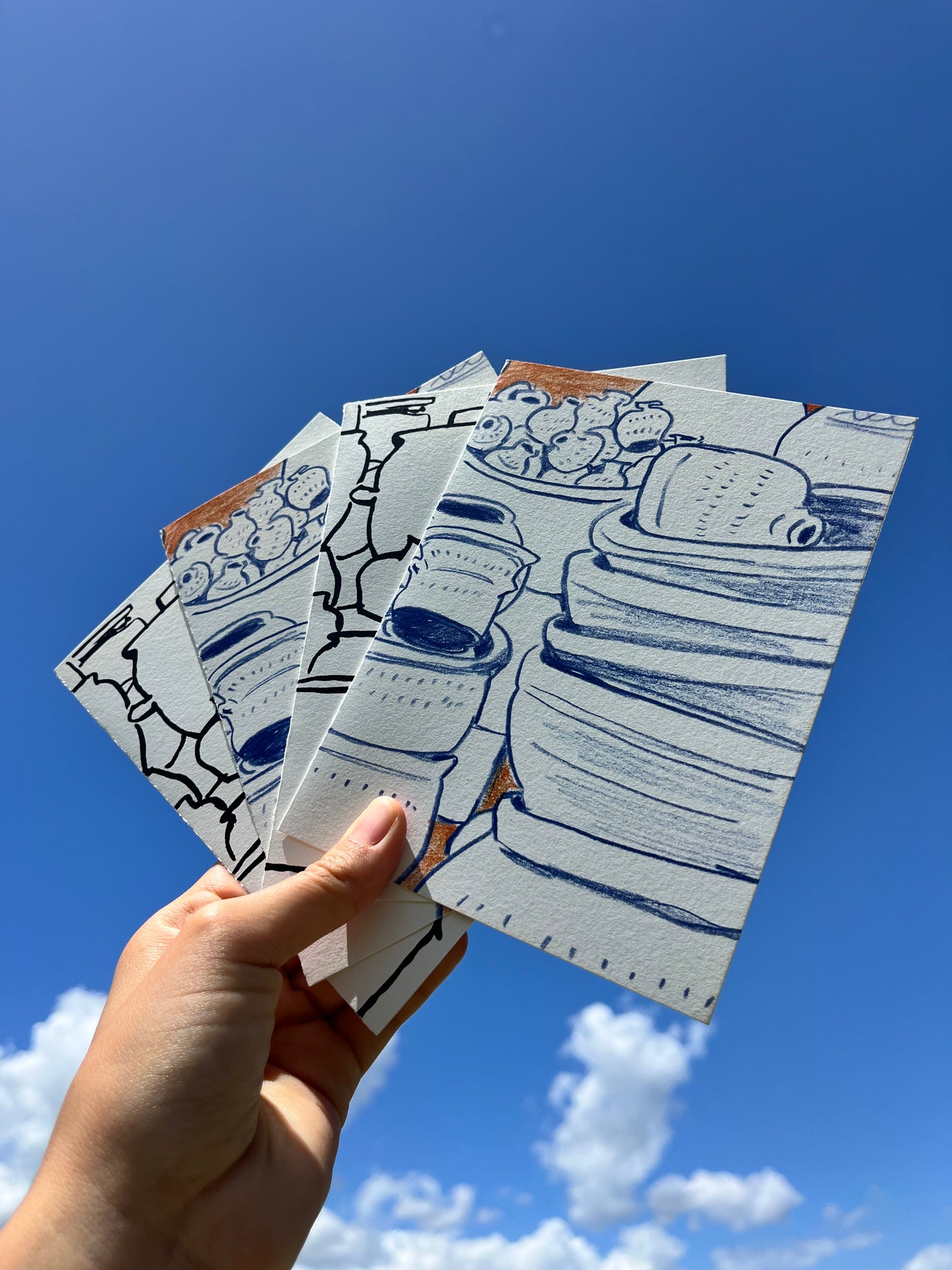 Onggi Greeting Cards