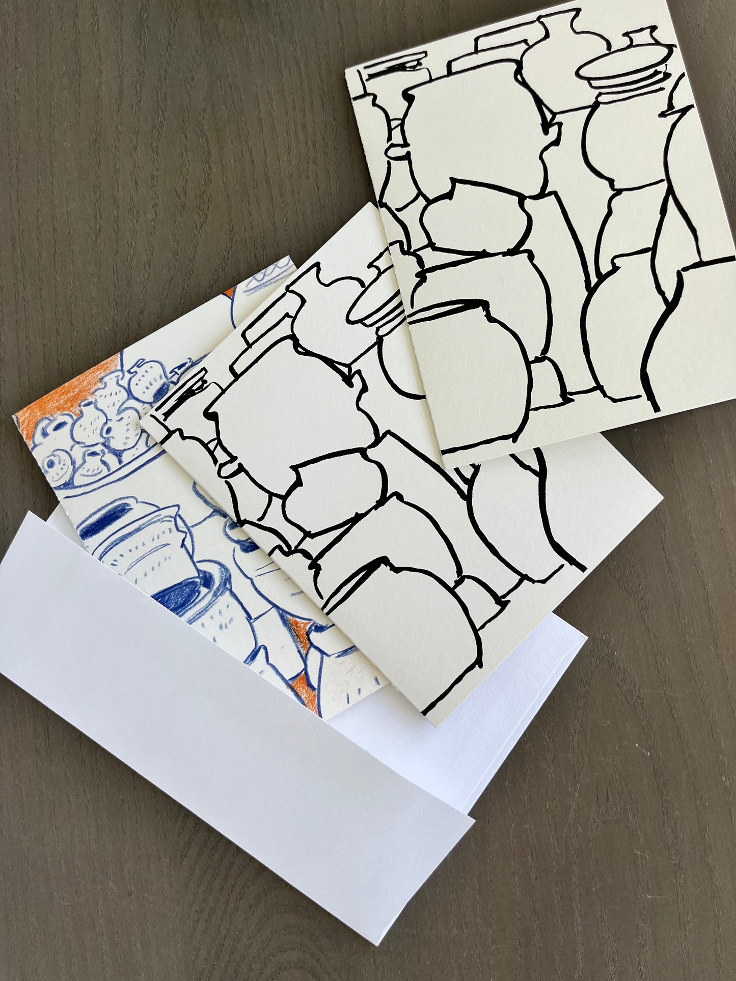 Onggi Greeting Cards