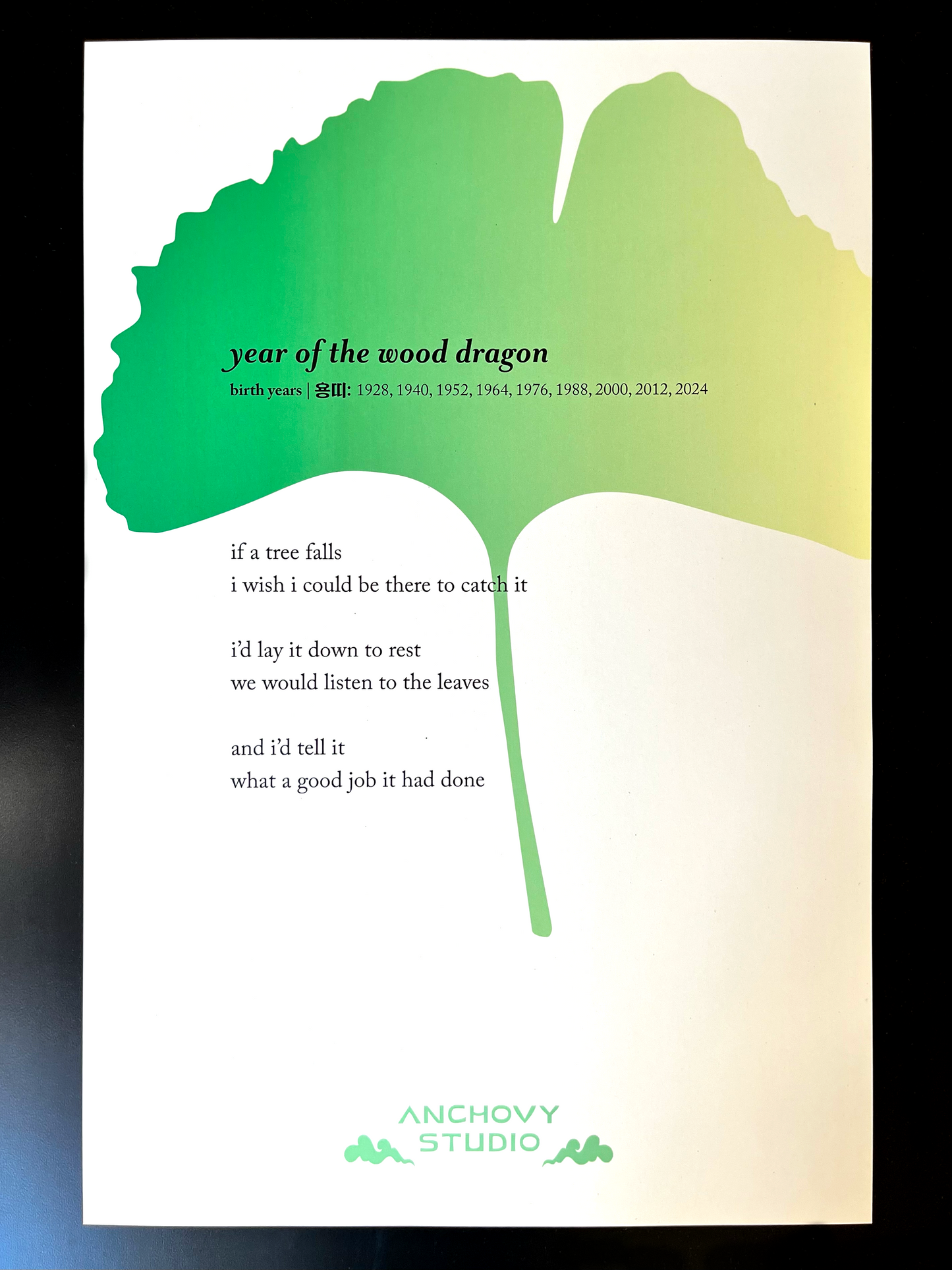 Year of the Wood Dragon 2024 Calendar