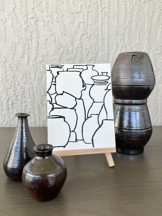 Onggi Greeting Cards