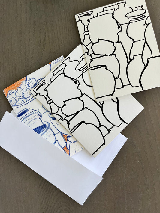 Onggi Greeting Cards