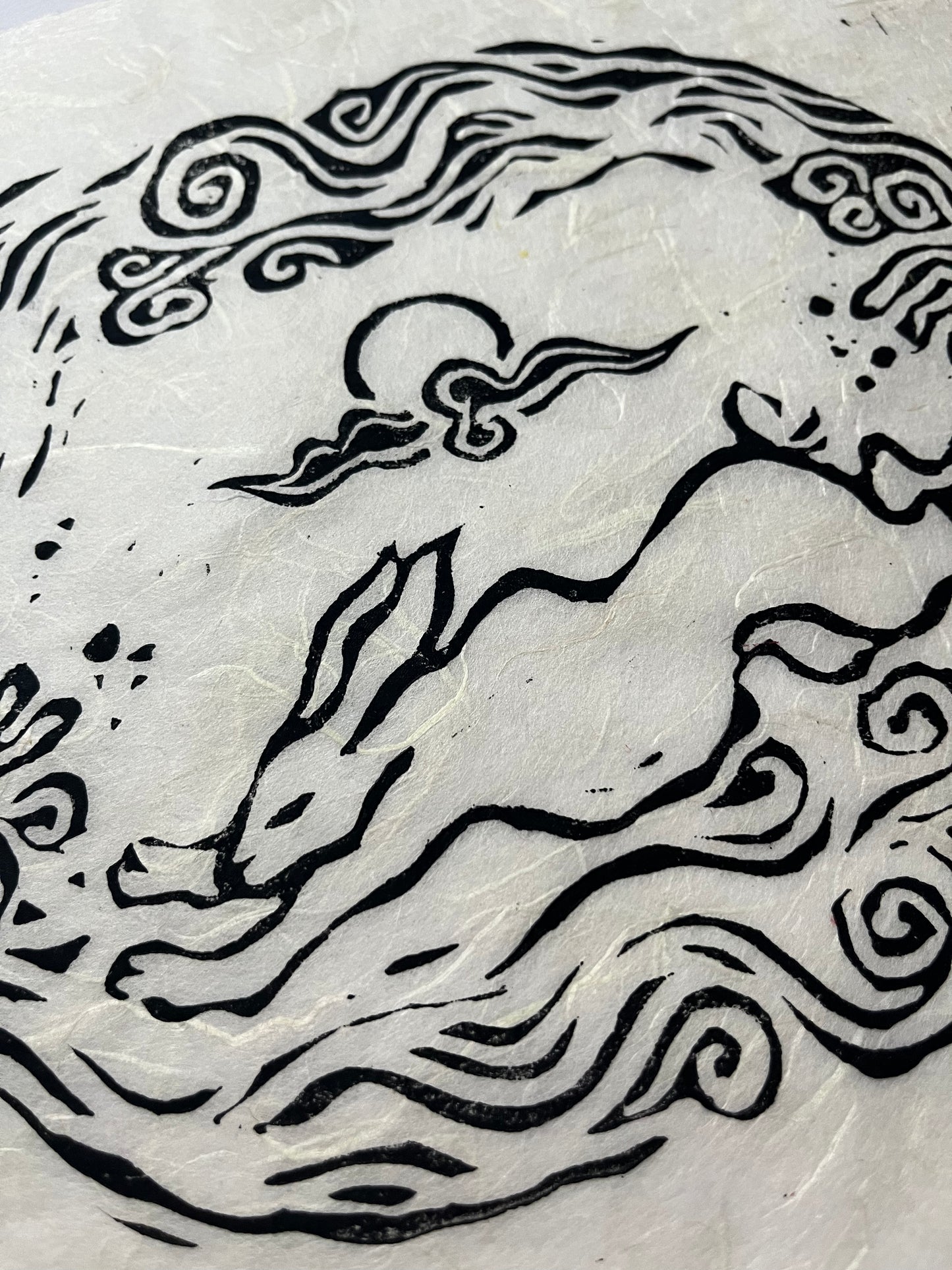 Water Rabbit Print